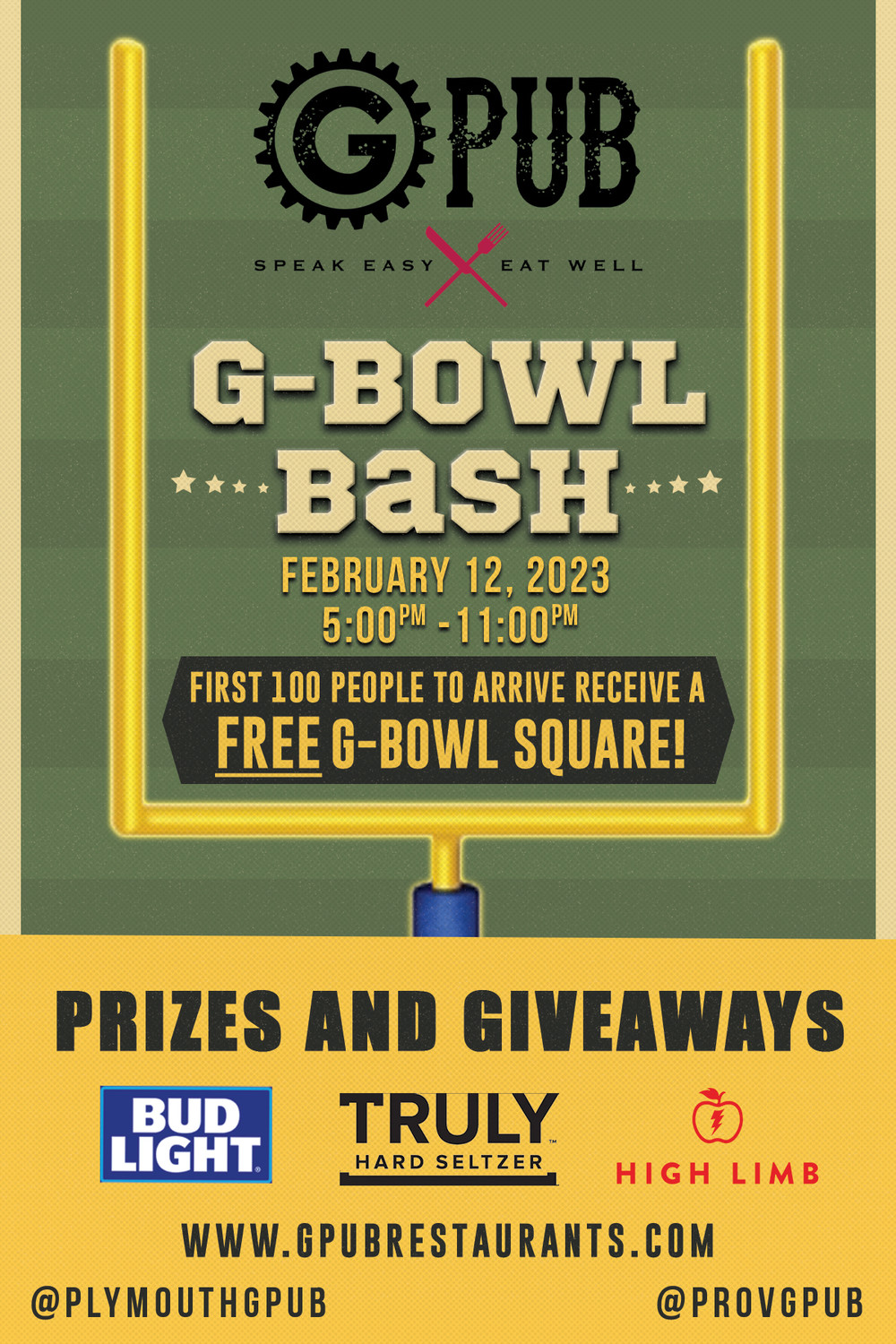 G Bowl Bash Providence Media